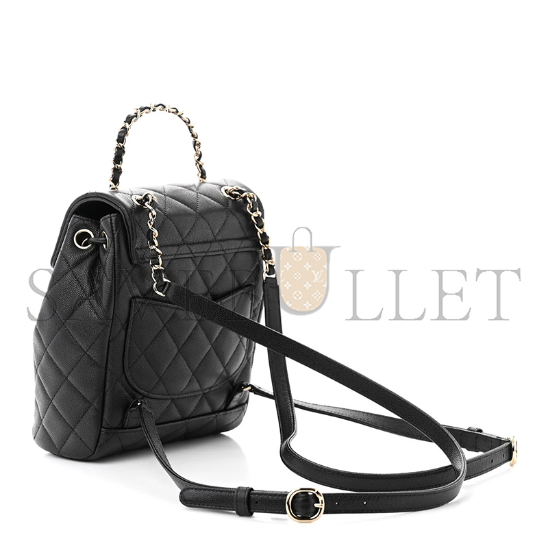 CHANEL CAVIAR QUILTED MINI BACKPACK AS4059 (25*20*12cm)